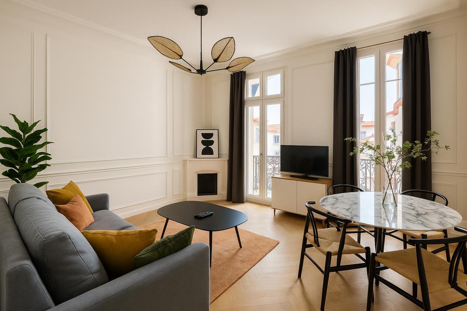 Newly Renovated Apartment With Balcony, Ac, Fiber Internet Monte-Carlo Extérieur photo